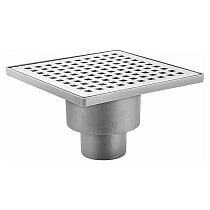 YER SİFONU LİNE 15X15 ALT ÇIKIŞ 50 LİK