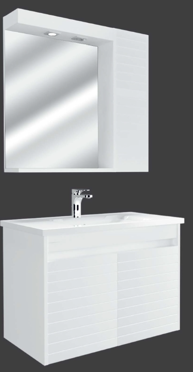 65 CM DOLAP KEOPS TAKIM-BEYAZ