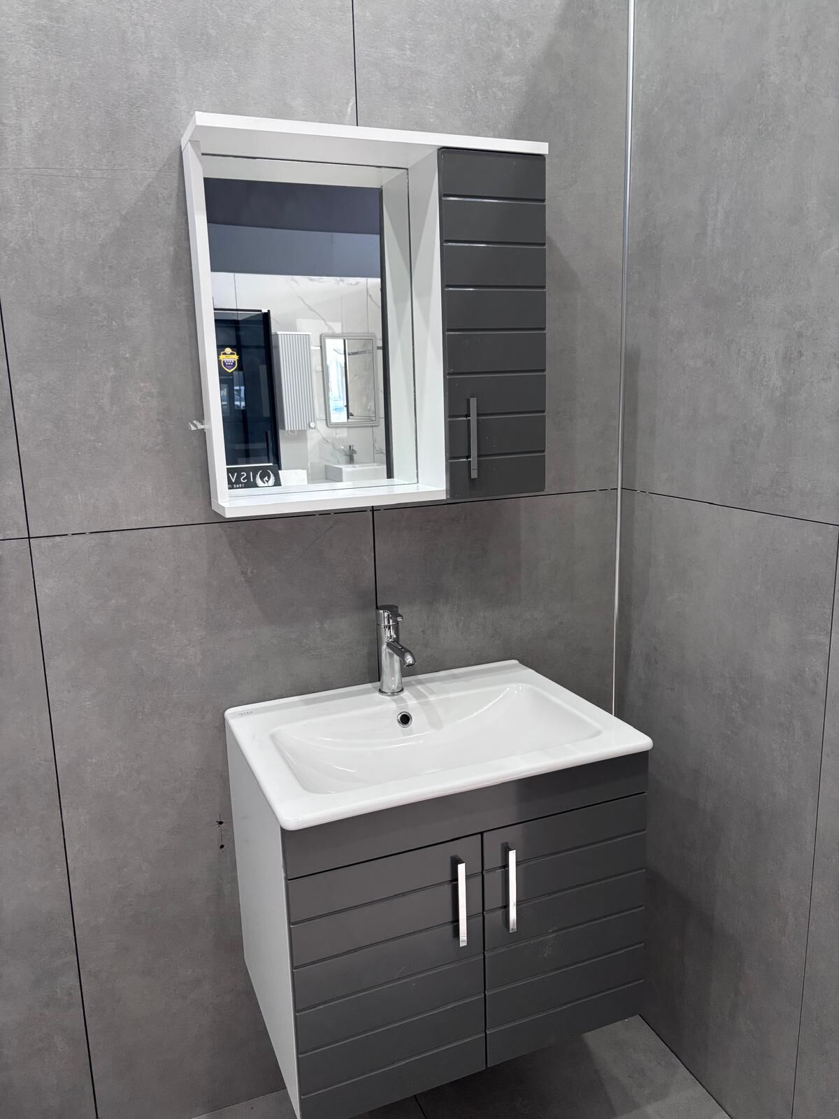 Platon 65 cm Dlp Membran Kpk Ant-Beyaz M1 SET