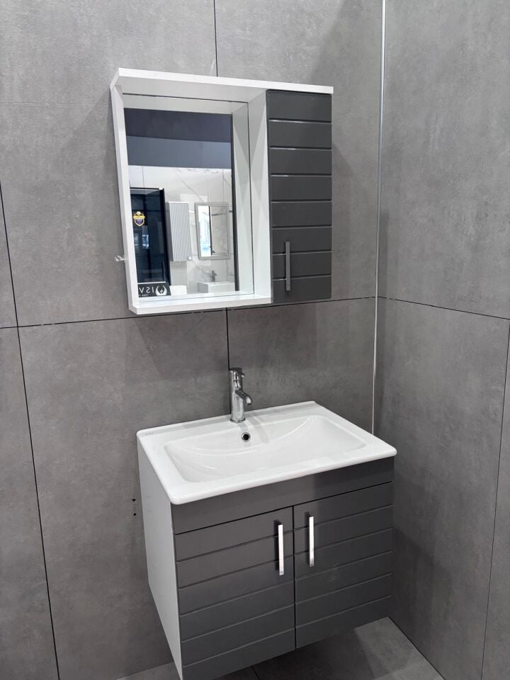 Platon 65 cm Dlp Membran Kpk Ant-Beyaz M1 SET