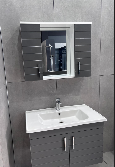 Platon 80 cm Dlp Membran Kpk Ant -Beyaz M1 SET