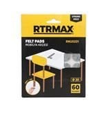 MOBİLYA ALTI KEÇESİ SİYAH 20 MM RTRMAX
