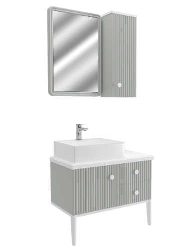 120 CM DOLAP MURCİA LİGHT GRİ