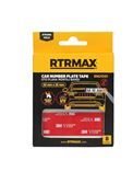 ÇİFT TARAFLI OTO PLAKA MONTAJ BANDI 8 ADET 65 MM * 25 MM RTRMAX