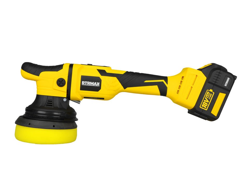 AKÜLÜ ORBİTAL POLİSAJ (KÖMÜRSÜZ) 18V, 125MM *AKÜSÜZ* RTRMAX X-LION