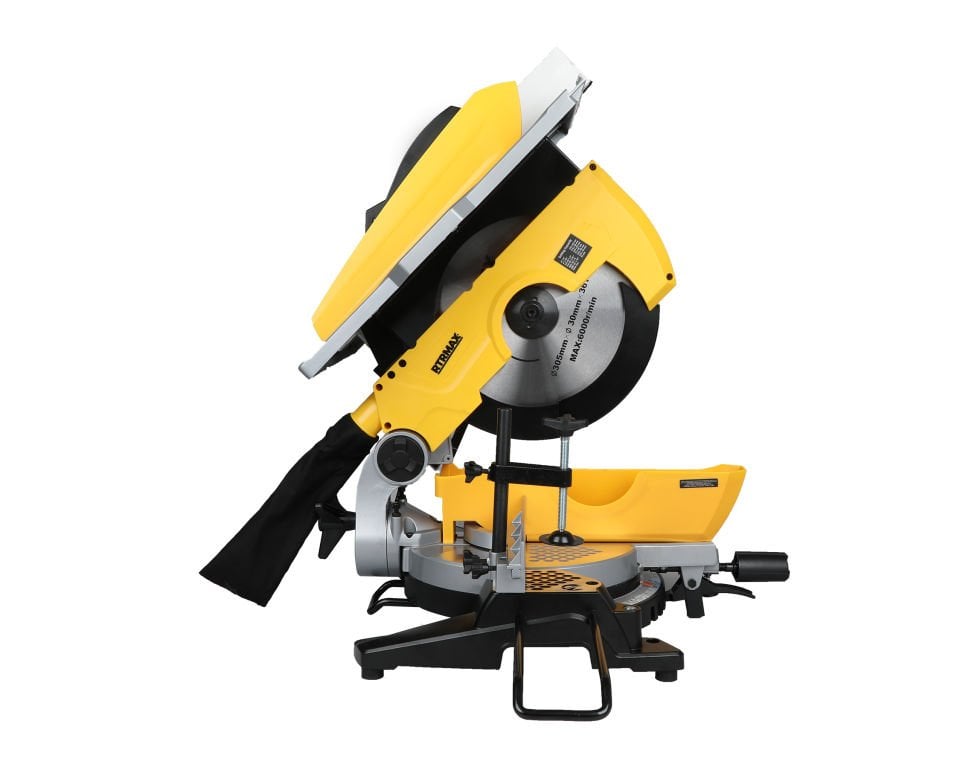 ÜSTTEN TABLALI GÖNYE TESTERE MAKİNASI 2000W  305MM  RTRMAX