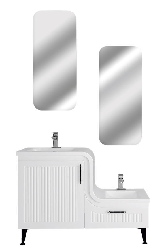 LOTUS 115 CM BEYAZ DOLAP