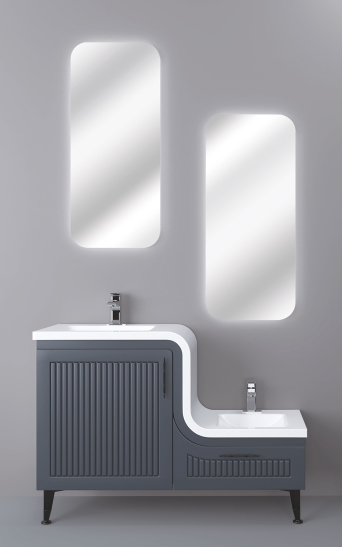 115 CM DOLAP LOTUS  ANTRASİT