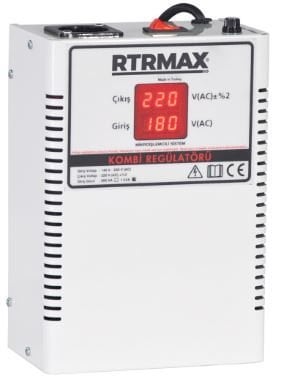VOLTAJ REGÜLATÖRÜ 1 KVA MONOFAZE RÖLELİ TİP RTRMAX