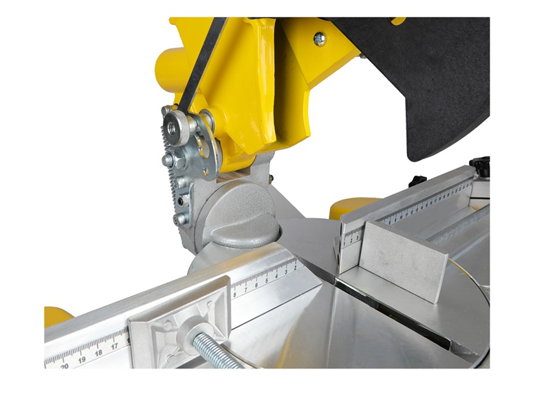 ÜSTTEN TABLALI YATARLI GÖNYE KESME MAKİNASI 1100W  300MM İNDÜKSİYON MOTOR RTRMAX