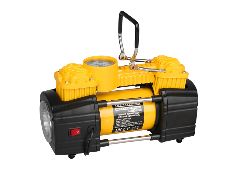 MİNİ HAVA KOMPRESÖRÜ ÇİFT PİSTON RTRMAX