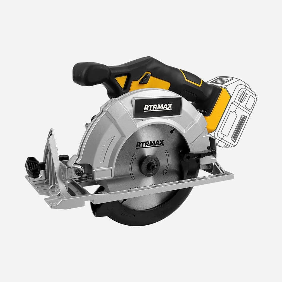 AKÜLÜ DAİRE TESTERE 165MM,18V*AKÜSÜZ* RTRMAX X-LION