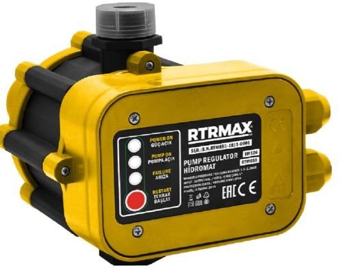 HİDROMAT 1.5-2.2 BAR 1'' DOKUNMATİK RTRMAX