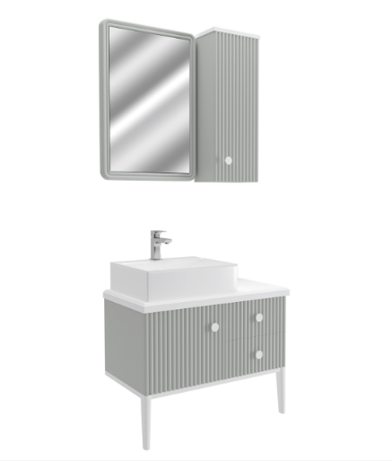 100 CM DOLAP MURCİA LİGHT GRİ