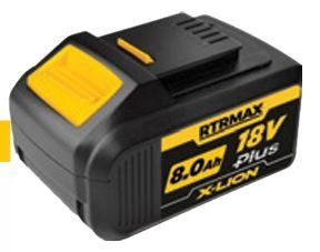 AKÜ 18V, 8Ah 21700 TİP RTRMAX X-LION