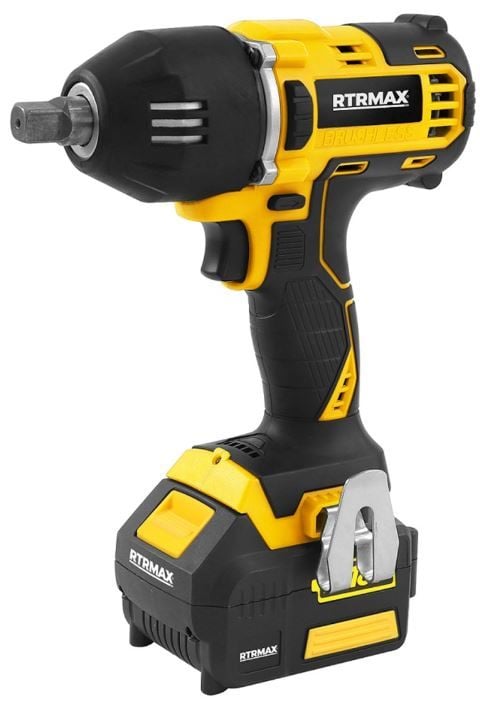 AKÜLÜ SOMUN SIKMA 18V 400Nm 2x4ah AKÜ (KÖMÜRSÜZ) RTRMAX X-LION