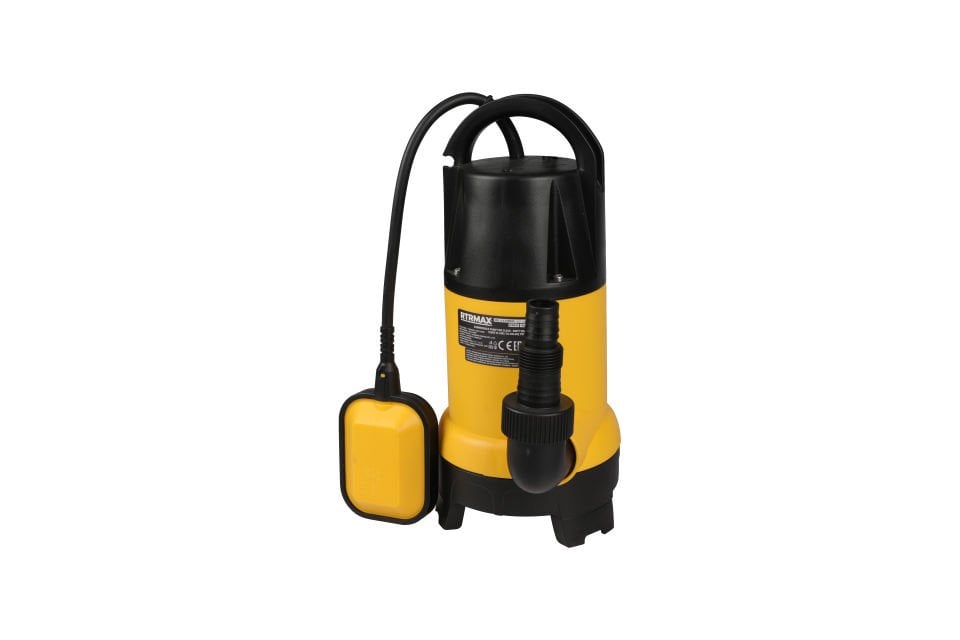 TEMİZ / KİRLİ SU DALGIÇ POMPA  900W  8,5 Mt  RTRMAX