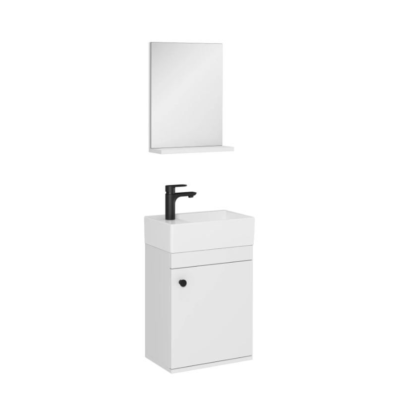 CİTY 45 CM TAKIM DOLAP BEYAZ SET