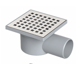 YER SİFONU LİNE 10X10 50 SÜZGEÇ