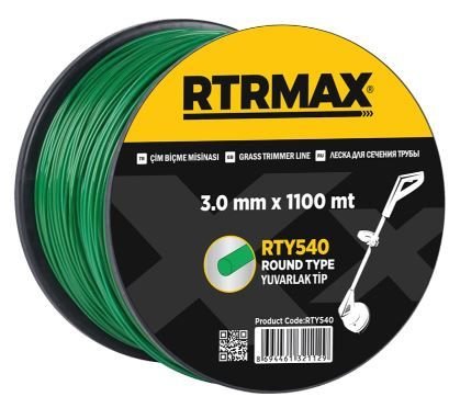 TIRPAN MİSİNASI YEŞİL YUVARLAK 3.0MM*1100M RTRMAX