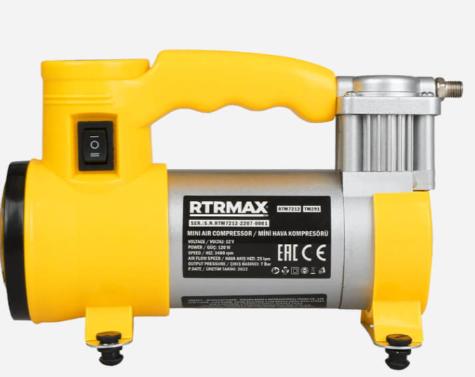 MİNİ HAVA KOMPRESÖRÜ 12V RTRMAX
