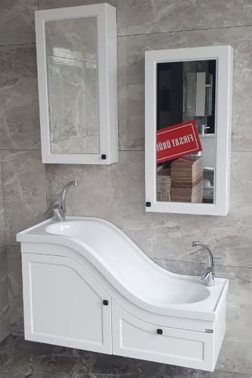 100 CM DOLAP İNCİ TAKIM BEYAZ -BEYAZ ASMA