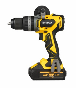 AKÜLÜ DARBELİ MATKAP KÖMÜRSÜZ 80Nm 2X4Ah PLUS AKÜ RTRMAX X-LION