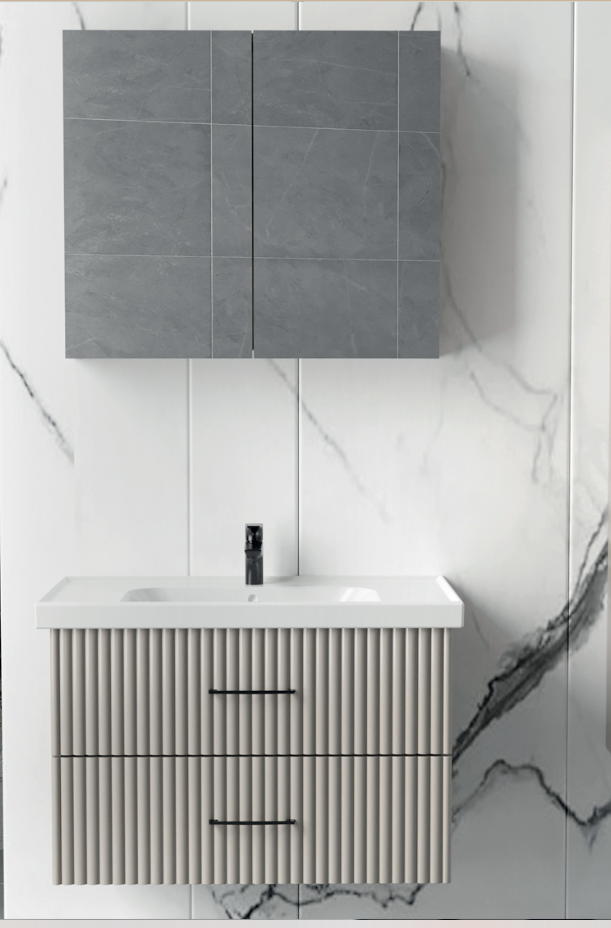 80 CM DOLAP MASAL TAKIM - VİZON BEJ