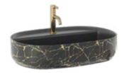 Infinity Tezgah Üstü Lavabo Marmo 60 cm