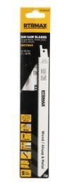 S1122HF AHŞAP-METAL PROFİL BORU 225MM TİLKİ KUYRUĞU (5'Lİ SET) RTRMAX