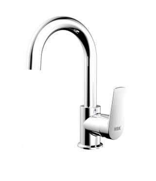NELIA KUĞU LAVABO BATARYASI KROM