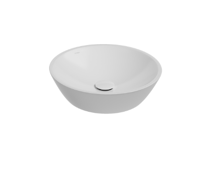 SistemaY Tezgah Üstü Lavabo 45 cm Batarya Deliksiz