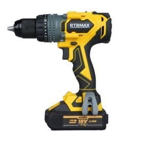 AKÜLÜ DARBELİ MATKAP KÖMÜRSÜZ 150Nm 2x4 Ah PLUS AKÜ HIZLI ŞARJ RTRMAX X-LION
