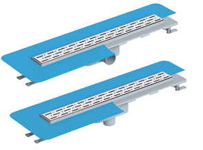 DUŞ KANALI STANDART LINE TEKSTİL MEBRANLI YAN ÇIKIŞLI 50 CM DUŞ KANAL
