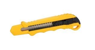 TEKNO MAKET BIÇAĞI SARI PLASTİK GENİŞ