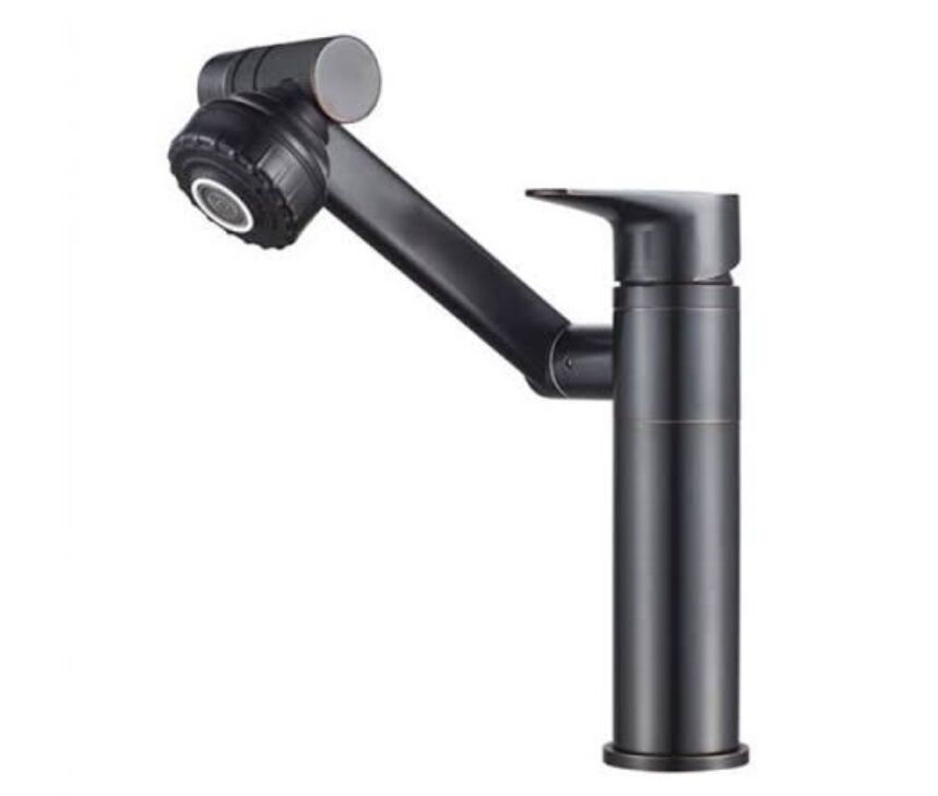 EGE MODEL SİYAH LAVABO BATARYASI