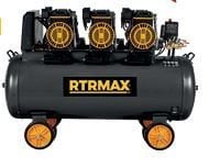 YÜKSEK HIZLI YAĞSIZ HAVA KOMPRESÖRÜ 100 LT 6.0 HP RTRMAX