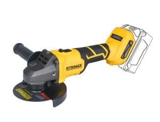 AKÜLÜ AVUÇ TAŞLAMA KÖMÜRSÜZ 115MM 8.500RPM *AKÜSÜZ* RTRMAX S-LION