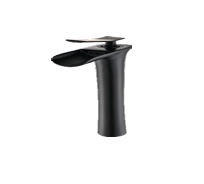 VICTORIA BLACK GLASS LAVABO BATARYASI