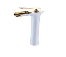 VICTORIA WHITE GOLD TALL LAVABO BATARYASI