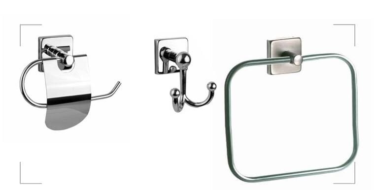 CUBE 3 PARÇA SET KROM