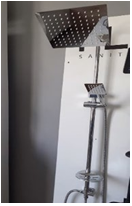 VEKTÖR KROM SLİM RAİN DUŞ SİSTEMİ