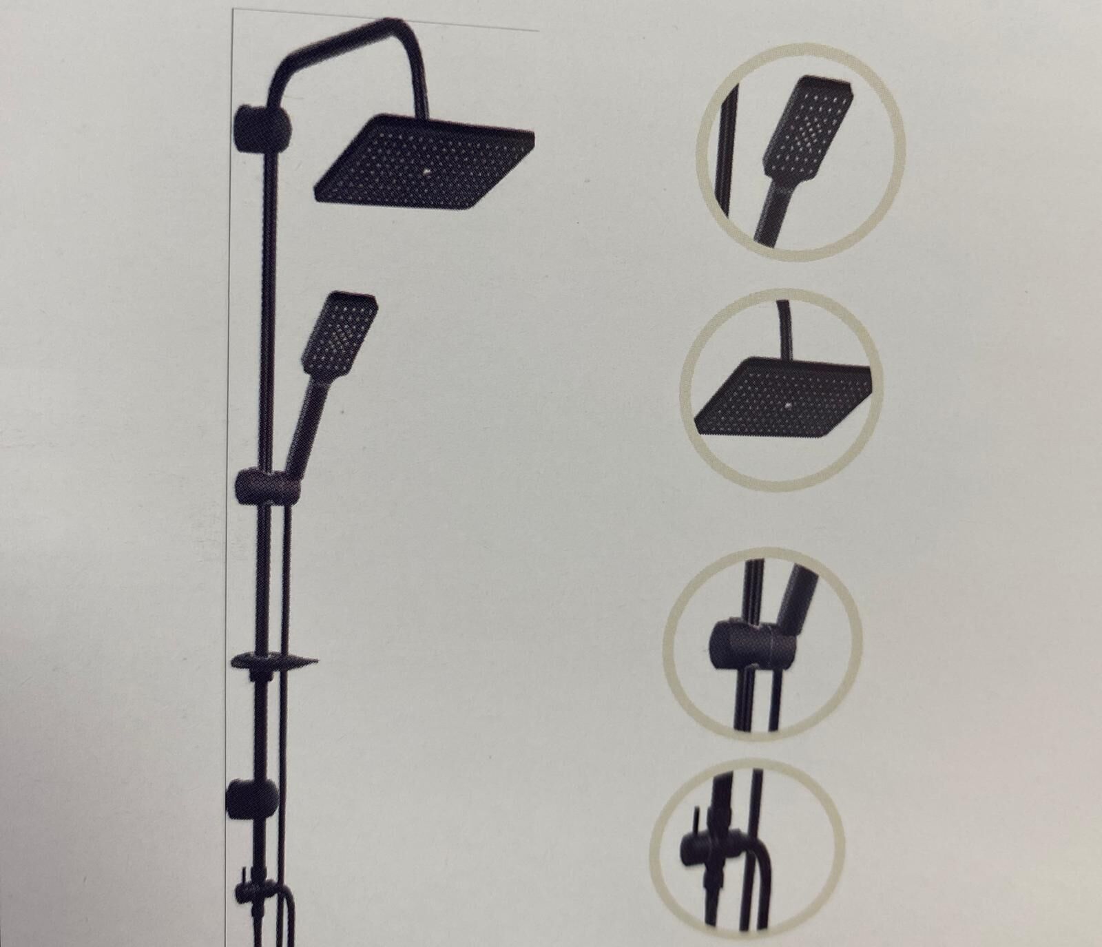 ROYAL SİYAH ROBOT DUŞ SİSTEMİ