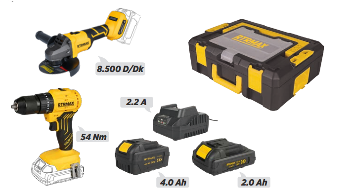 SLİON 2Lİ SET RTS5012B,RTS5050B,RTS5002,RTS5004,RTS5008