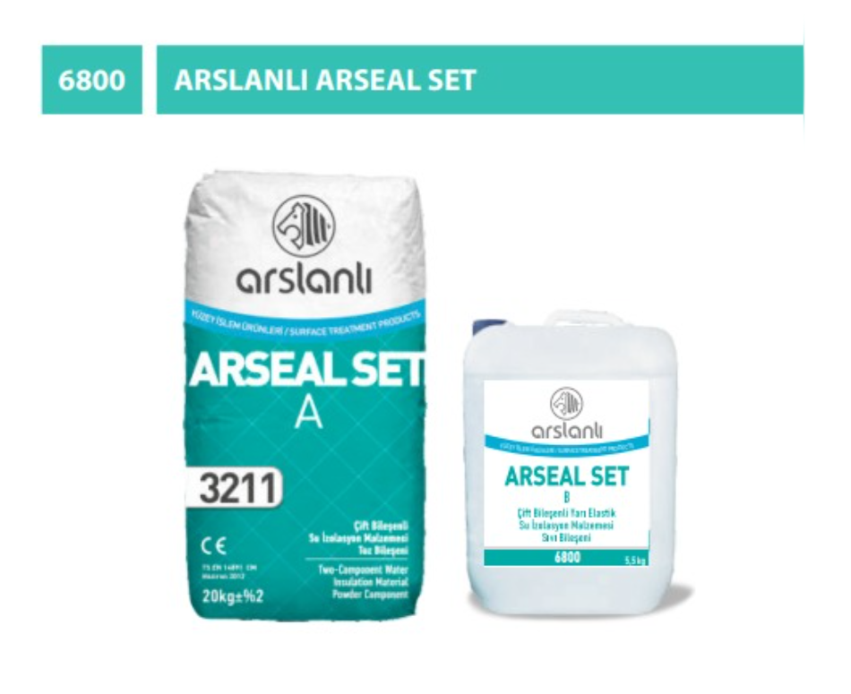 Arslanlı Arseal Set Plus 6800 5,5 Kg  YARI ELASTİK