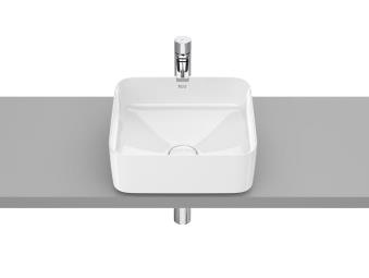 INSPIRA SQUARE OVER COUNTERTERTOP FINECERAMIC BASIN 370X370