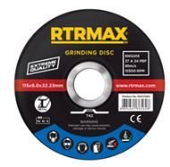 METAL TAŞLAMA DİSKİ 115*6.0*22 RTRMAX