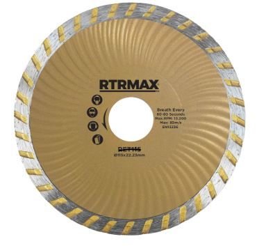 115 TURBO KANALLI ELMAS TESTERE RTRMAX
