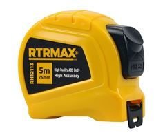 ŞERİT METRE STOPLU 5 mt*25 mm RTRMAX
