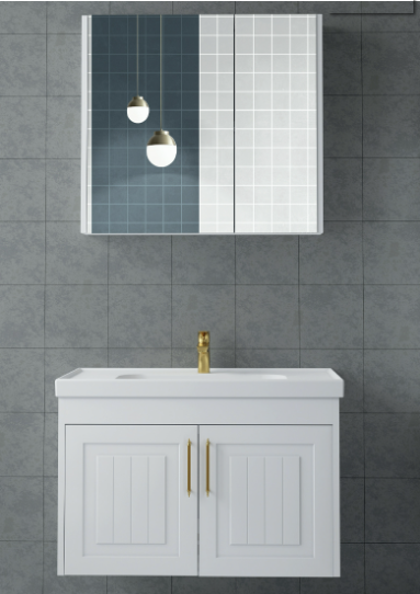 65 CM DOLAP RETRO TAKIM-BEYAZ-BEYAZ BANYO DOLAB